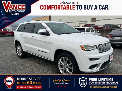 2019 Jeep Grand Cherokee Summit 4x4