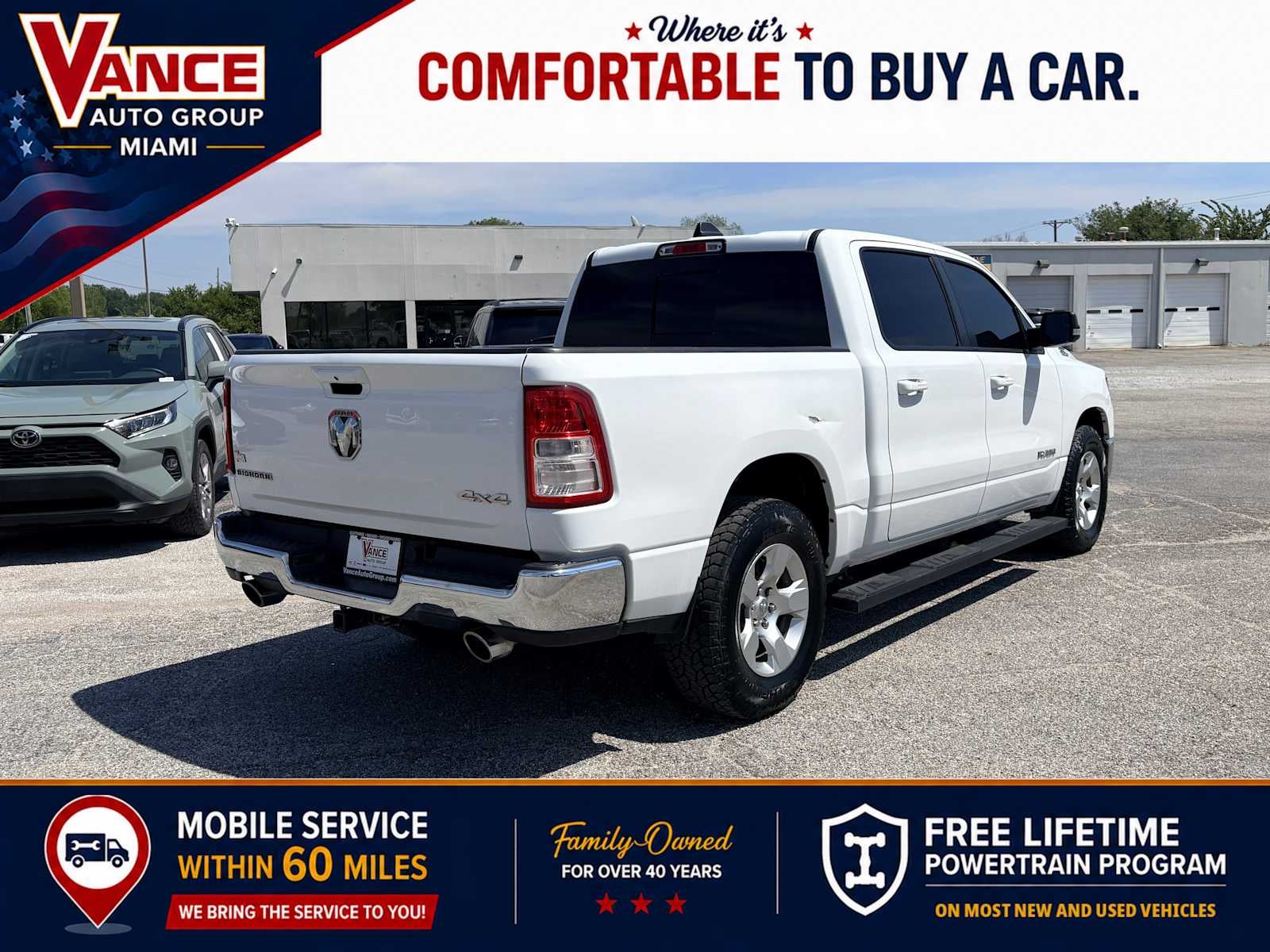 2022 RAM Ram 1500 Big Horn Crew Cab 4x4 5'7' Box