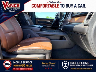2020 RAM Ram 1500 Laramie Longhorn Crew Cab 4x4 5'7' Box