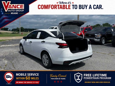 2023 Nissan Versa 1.6 S Xtronic CVT