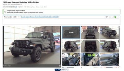 2022 Jeep Wrangler Unlimited Willys 4x4