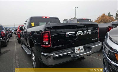 2025 RAM Ram 2500 Big Horn Crew Cab 4x4 6'4' Box