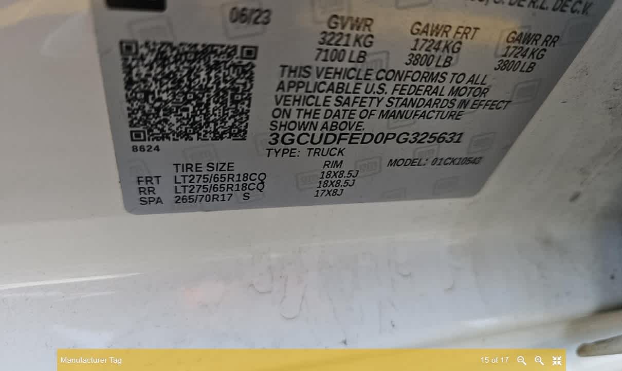 2023 Chevrolet Silverado 1500 4WD Crew Cab Short Bed LT Trail Boss