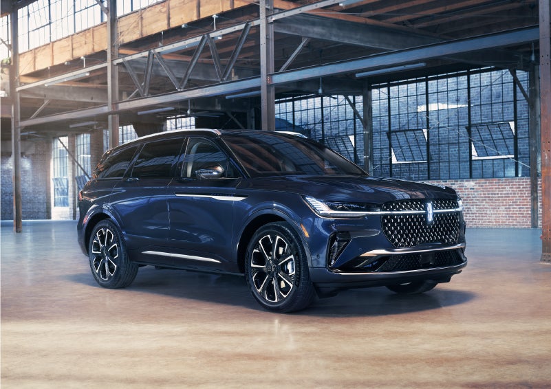 A 2024 Lincoln Nautilus® SUV is parked in an industrial space. | Vance Lincoln in Miami OK