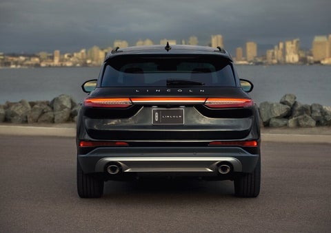 The rear lighting of the 2025 Lincoln Corsair® SUV spans the entire width of the vehicle. | Vance Lincoln in Miami OK
