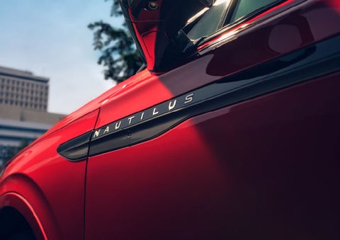 A side badge on the passenger door reads Nautilus. | Vance Lincoln in Miami OK